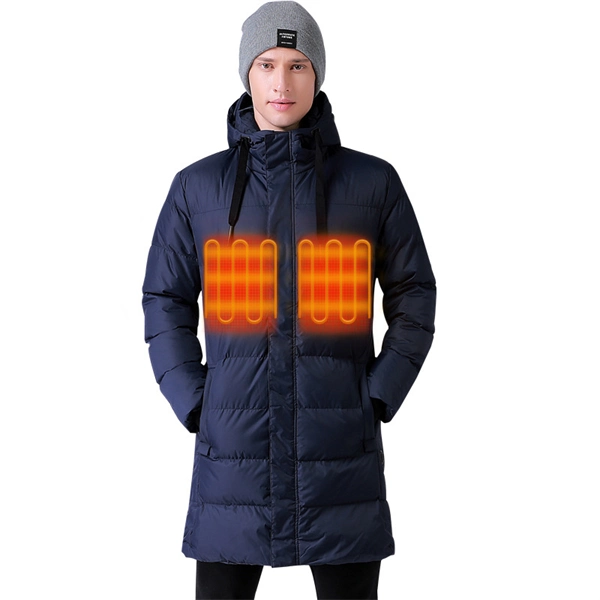 Winter Heated Puffer Coat – Adjustable Electric Warmth