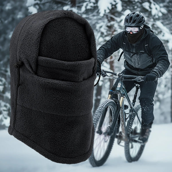 Winter Thermal Fleece Balaclava – Windproof Cold Weather Ski Mask for Cycling, Hiking & Outdoor Sports