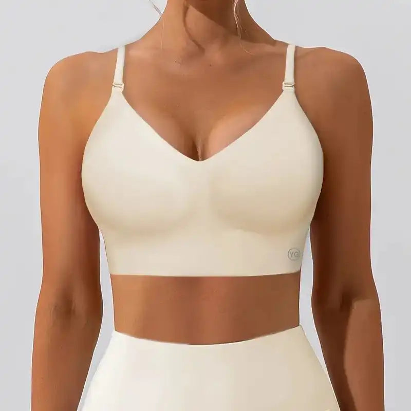 Wireless U-Back Bra - Lightweight Push-Up & Breathable for Summer
