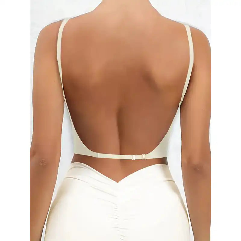 Wireless U-Back Bra - Lightweight Push-Up & Breathable for Summer
