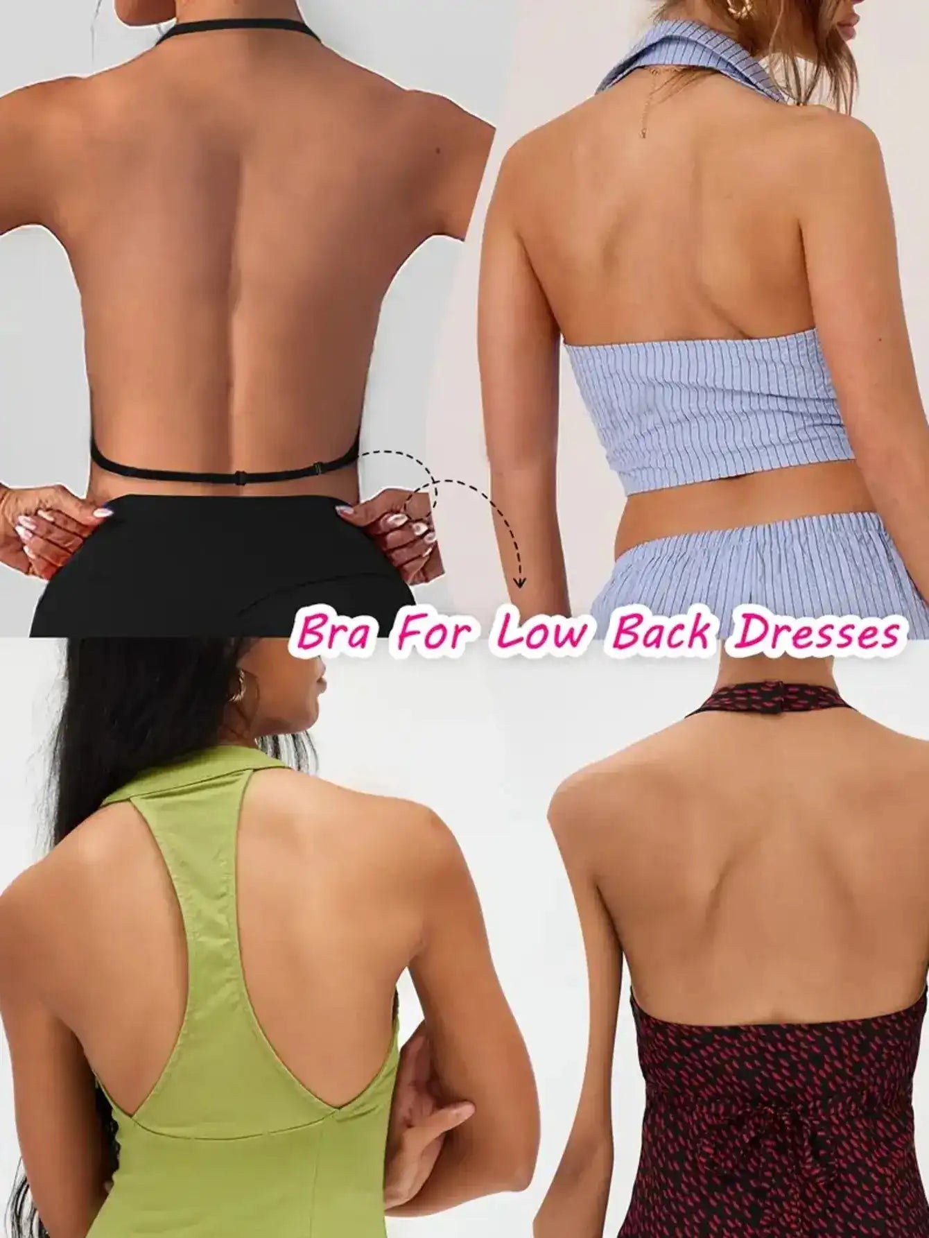 Wireless U-Back Bra - Lightweight Push-Up & Breathable for Summer
