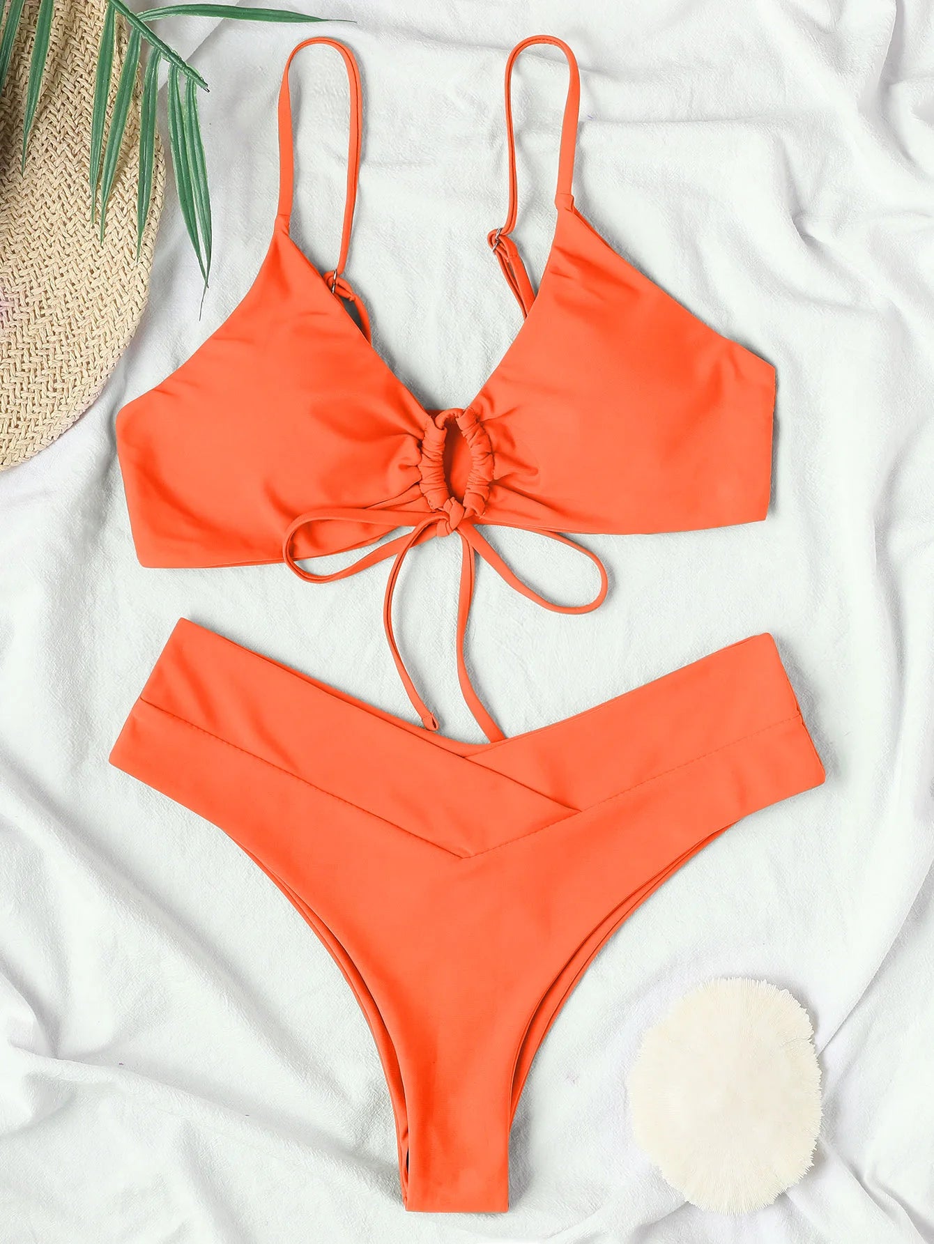 Women Push Up Bikini High Waist Brazilian Swimsuit