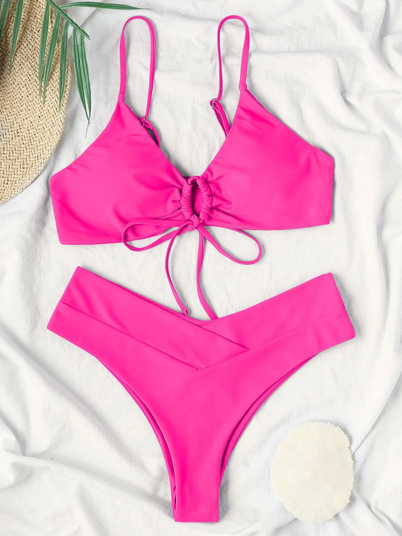 Women Push Up Bikini High Waist Brazilian Swimsuit