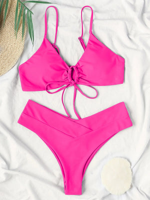 Women Push Up Bikini High Waist Brazilian Swimsuit