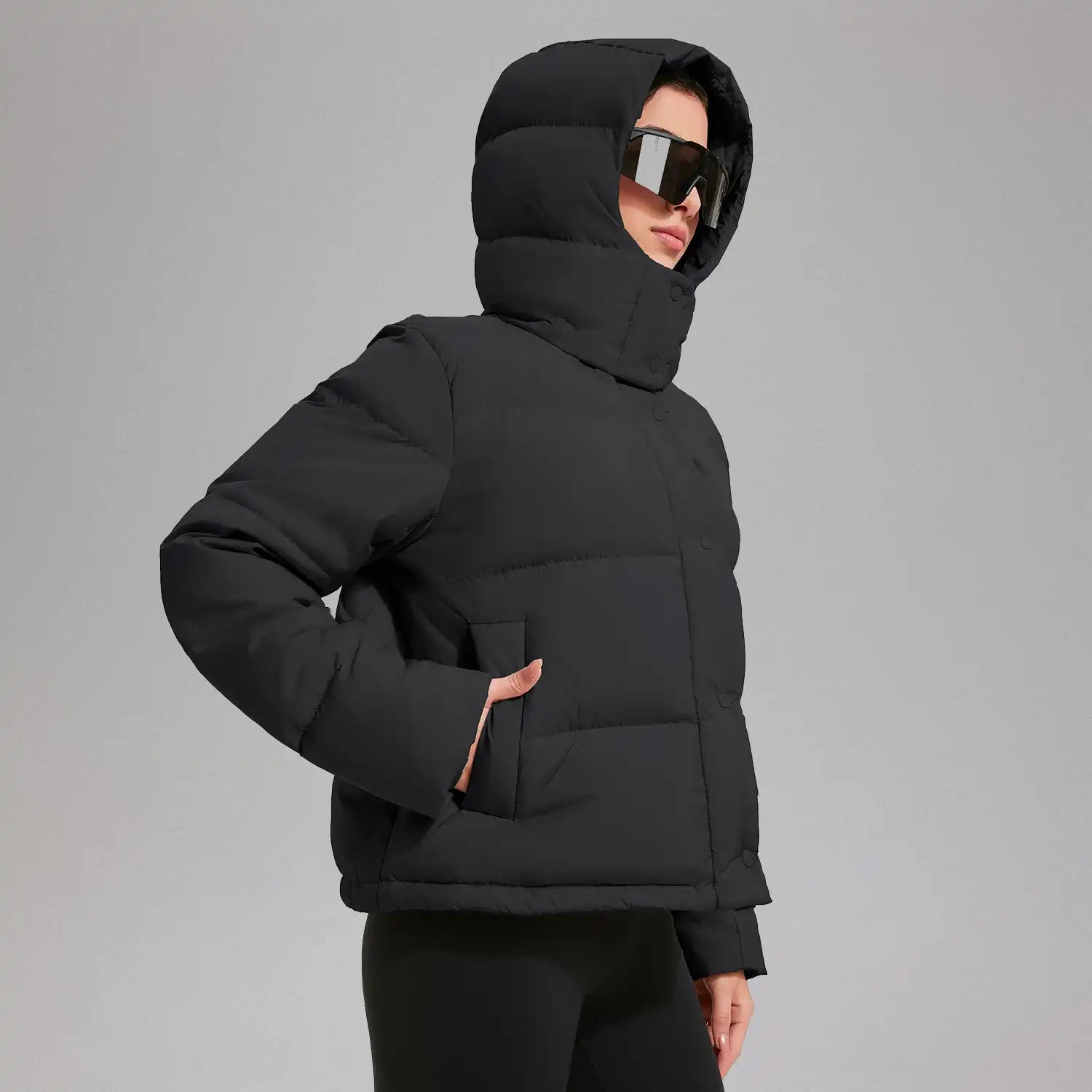 Women's Cropped Down Shell Jacket