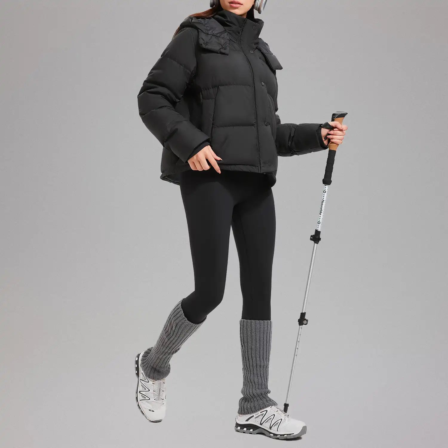 Women's Cropped Down Shell Jacket