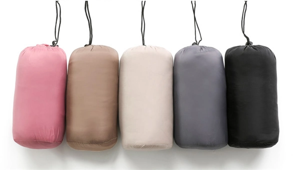 Women’s Lightweight Long Down Jacket – Slim Fit, Warm, Packable Winter Coat with Detachable Hood