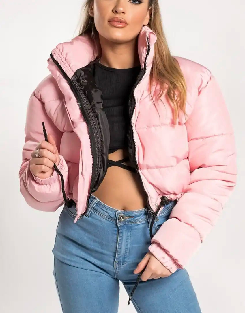 Women's Cropped Puffer Jacket
