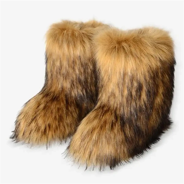 Women's Fluffy Snow Boots