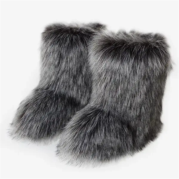 Women's Fluffy Snow Boots