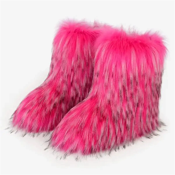 Women's Fluffy Snow Boots