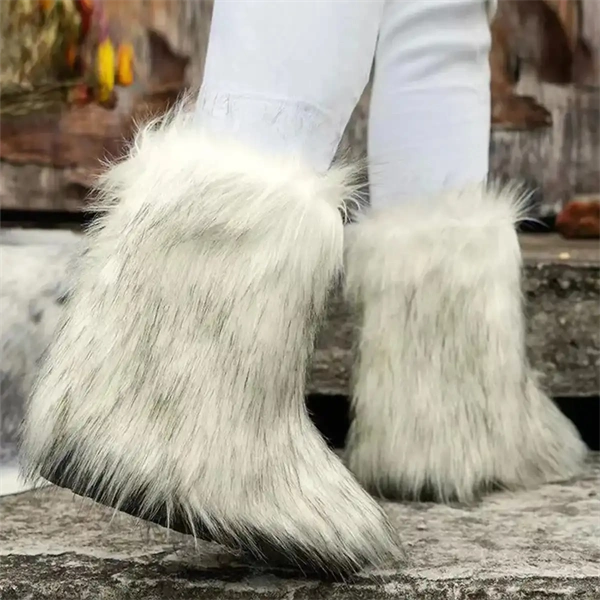 Women's Fluffy Snow Boots