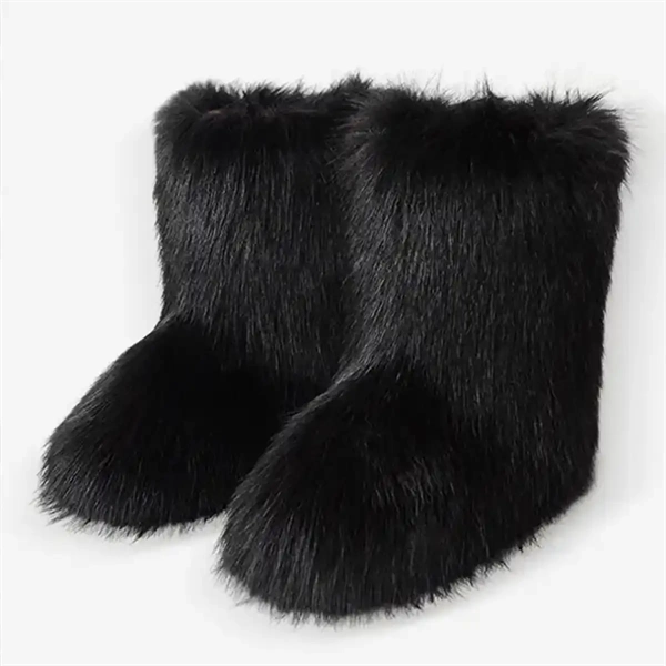 Women's Fluffy Snow Boots