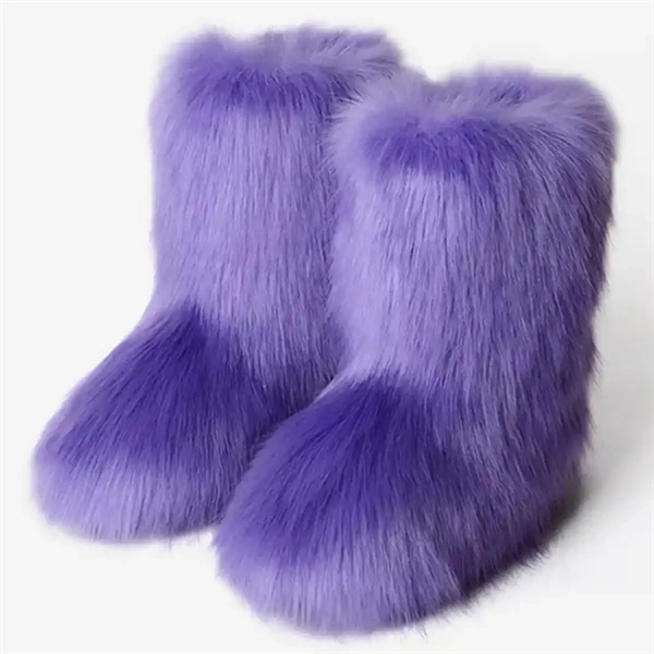 Women's Fluffy Snow Boots