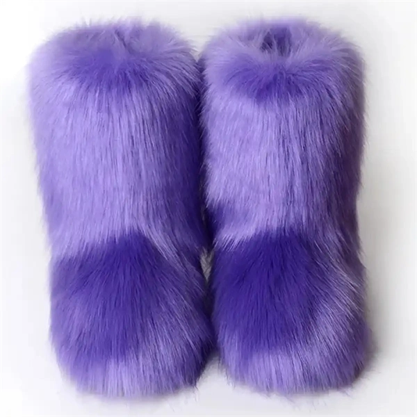 Women's Fluffy Snow Boots