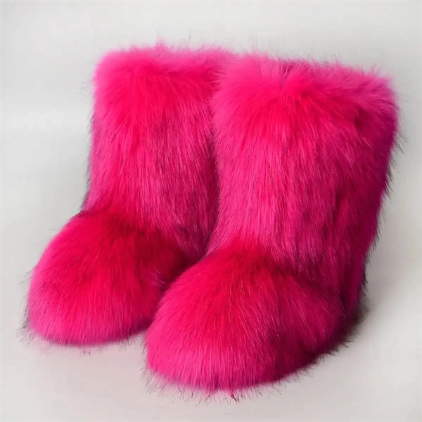 Women's Fluffy Snow Boots