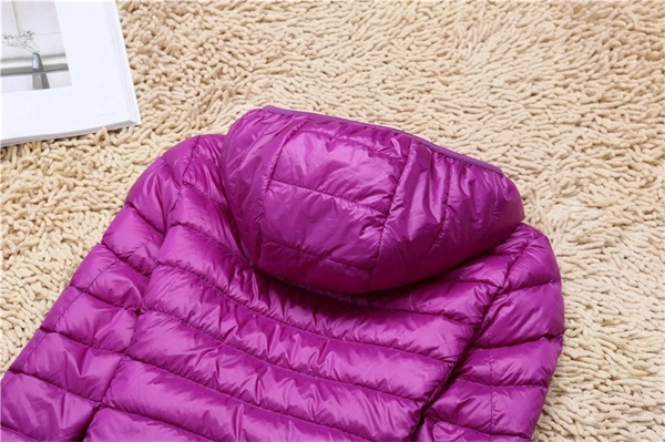 Women’s Lightweight Packable Puffer Jacket with Hood – Plus Size up to 7XL