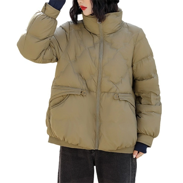 Women's Luxury Down Coat - Warm, Lightweight & Chic