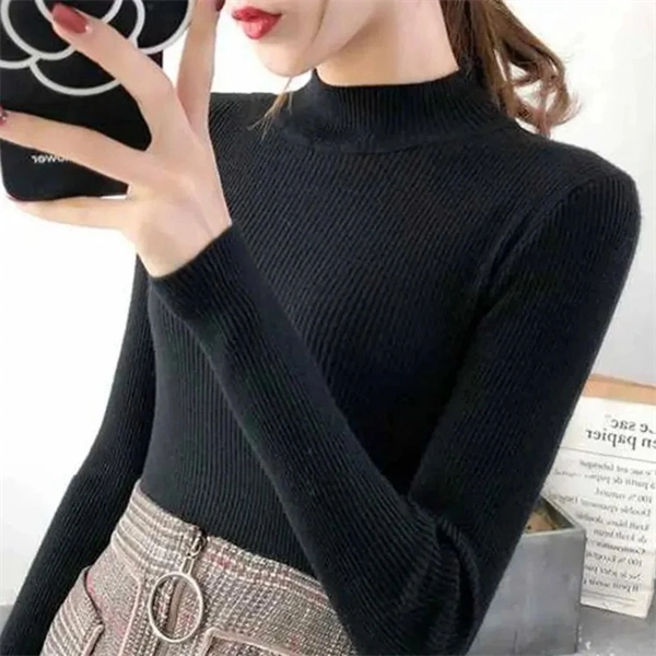 Women's Mock Neck Sweater