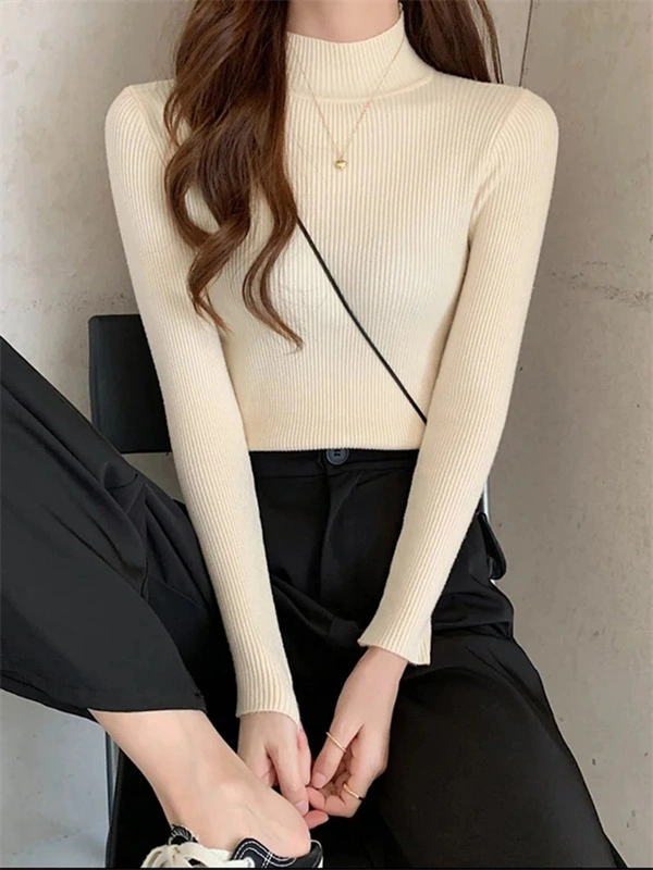 Women's Mock Neck Sweater
