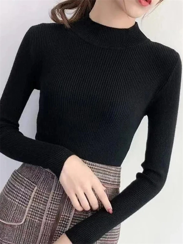 Women's Mock Neck Sweater