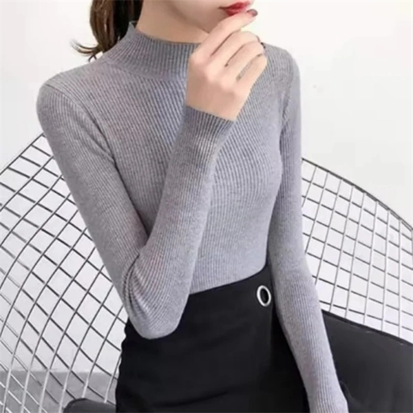 Women's Mock Neck Sweater