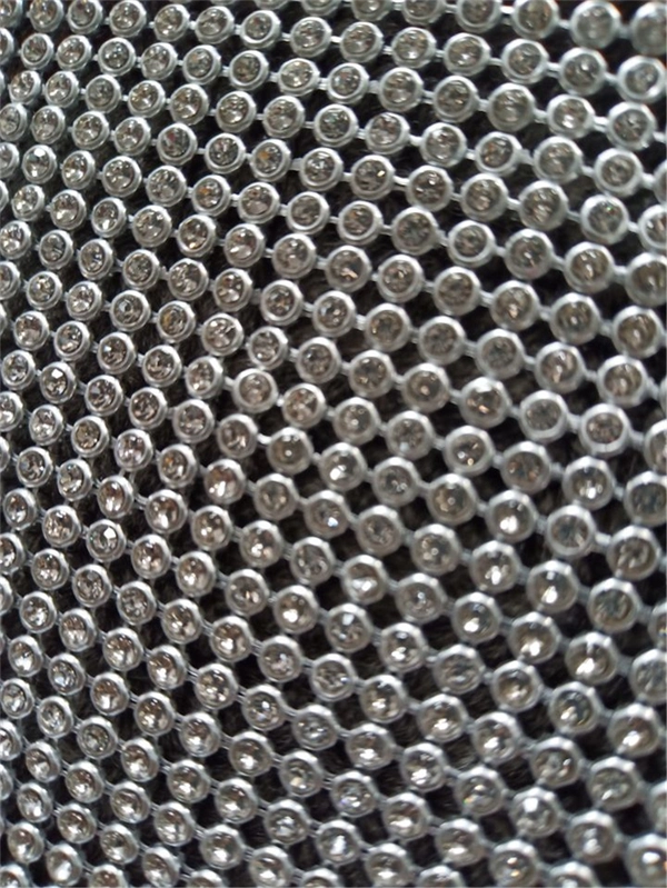 Women's Party Rhinestone Face Mask – Shiny Metallic Mesh Masquerade Club Accessory