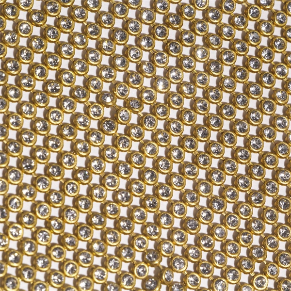 Women's Party Rhinestone Face Mask – Shiny Metallic Mesh Masquerade Club Accessory