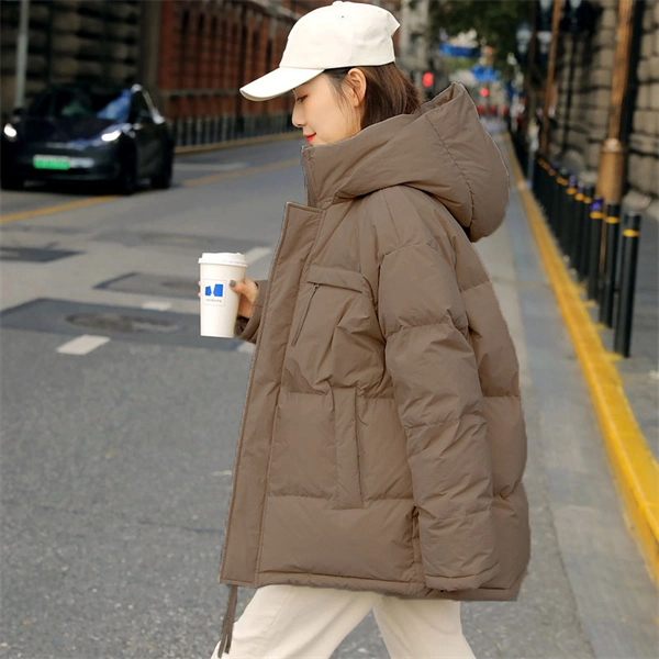 Women's Short Duck Down Puffer Jacket