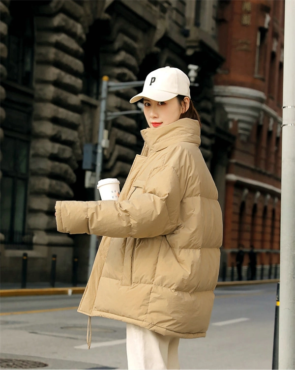 Women's Short Duck Down Puffer Jacket