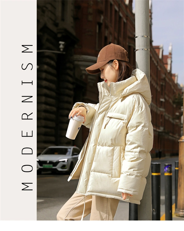 Women's Short Duck Down Puffer Jacket