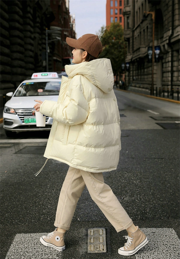 Women's Short Duck Down Puffer Jacket