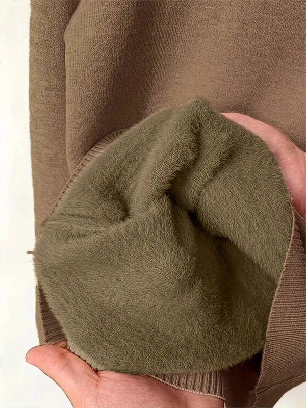 Women's Turtleneck Sweater - Soft Stretch Pullover for Fall & Winter