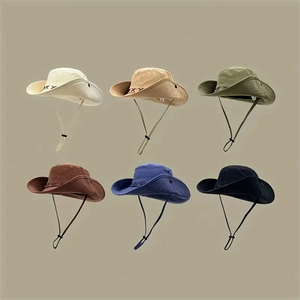 Women’s Western Cowboy Hat – Sun Protection Hat for Hiking, Camping & Summer Travel