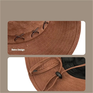 Women’s Western Cowboy Hat – Sun Protection Hat for Hiking, Camping & Summer Travel
