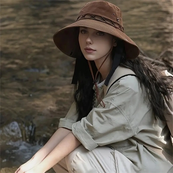 Women’s Western Cowboy Hat – Sun Protection Hat for Hiking, Camping & Summer Travel