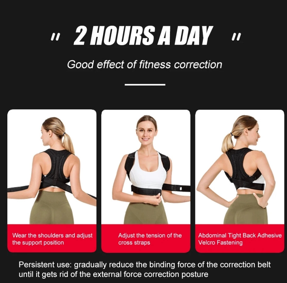 Humpback Correction Belt Comfort Breathable Shoulder Spine Protection