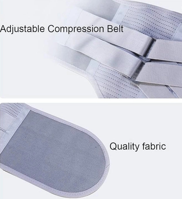 Adult Breathable Reinforced Steel Plate Support Waist Belt