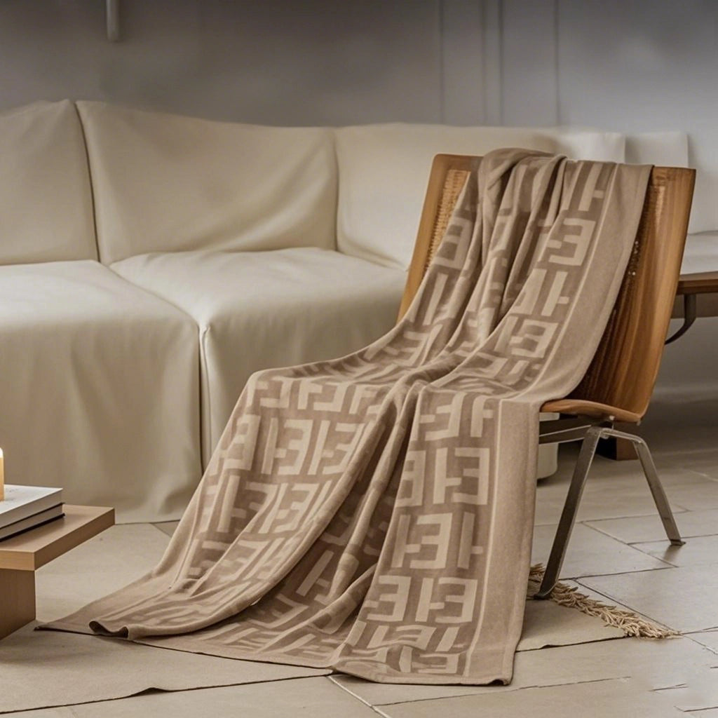 Soft Cozy Lightweight Blanket for Couch Bed Chairs Camping Airplane Travel