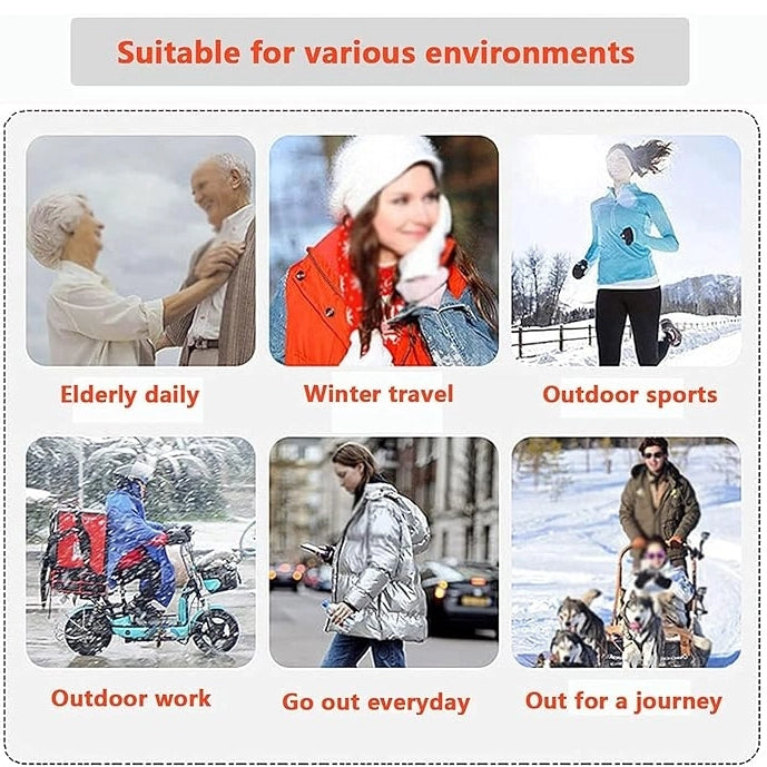 Winter Outdoor Heated Coat Electric Heating Warm Coat