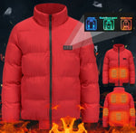 Winter Outdoor Heated Coat Electric Heating Warm Coat