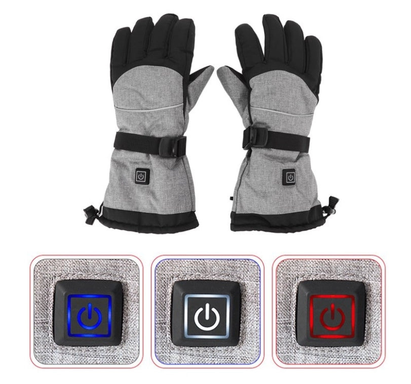 Winter Warm Heated Gloves Electric Battery Heated Gloves