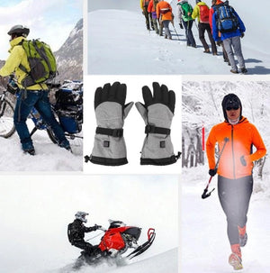 Winter Warm Heated Gloves Electric Battery Heated Gloves