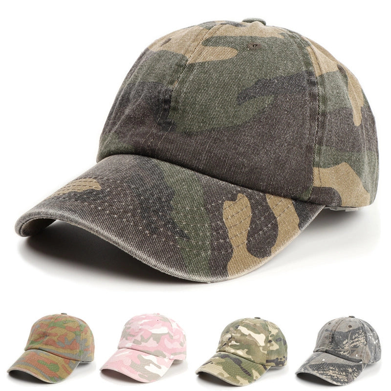 Fashionable Camouflage Baseball Caps for Men and Women