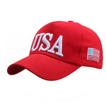 USA Flag Hat Sun Protection Visor Baseball Cap