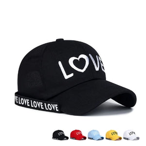 LOVE Baseball Cap Unisex Outdoor Sun Protection Hat