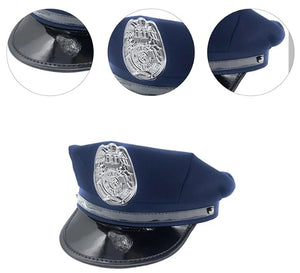 Police Hat Police Officer Costume Accessories Hat