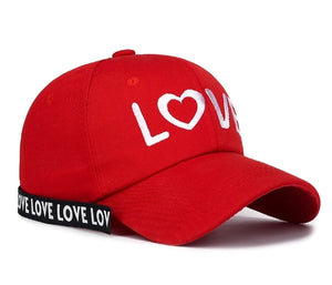 LOVE Baseball Cap Unisex Outdoor Sun Protection Hat