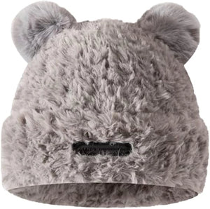 Cute Bear Ears Warm Women's Winter Hat