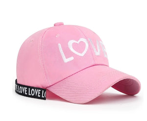 LOVE Baseball Cap Unisex Outdoor Sun Protection Hat